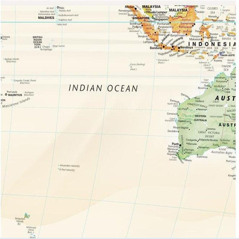 Papier peint Original Carte du Monde - papier peint sur mesure francais - muralconcept