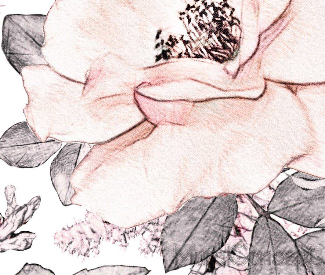 Papier peint Tendre Aquarelle - papier peint sur mesure francais - muralconcept