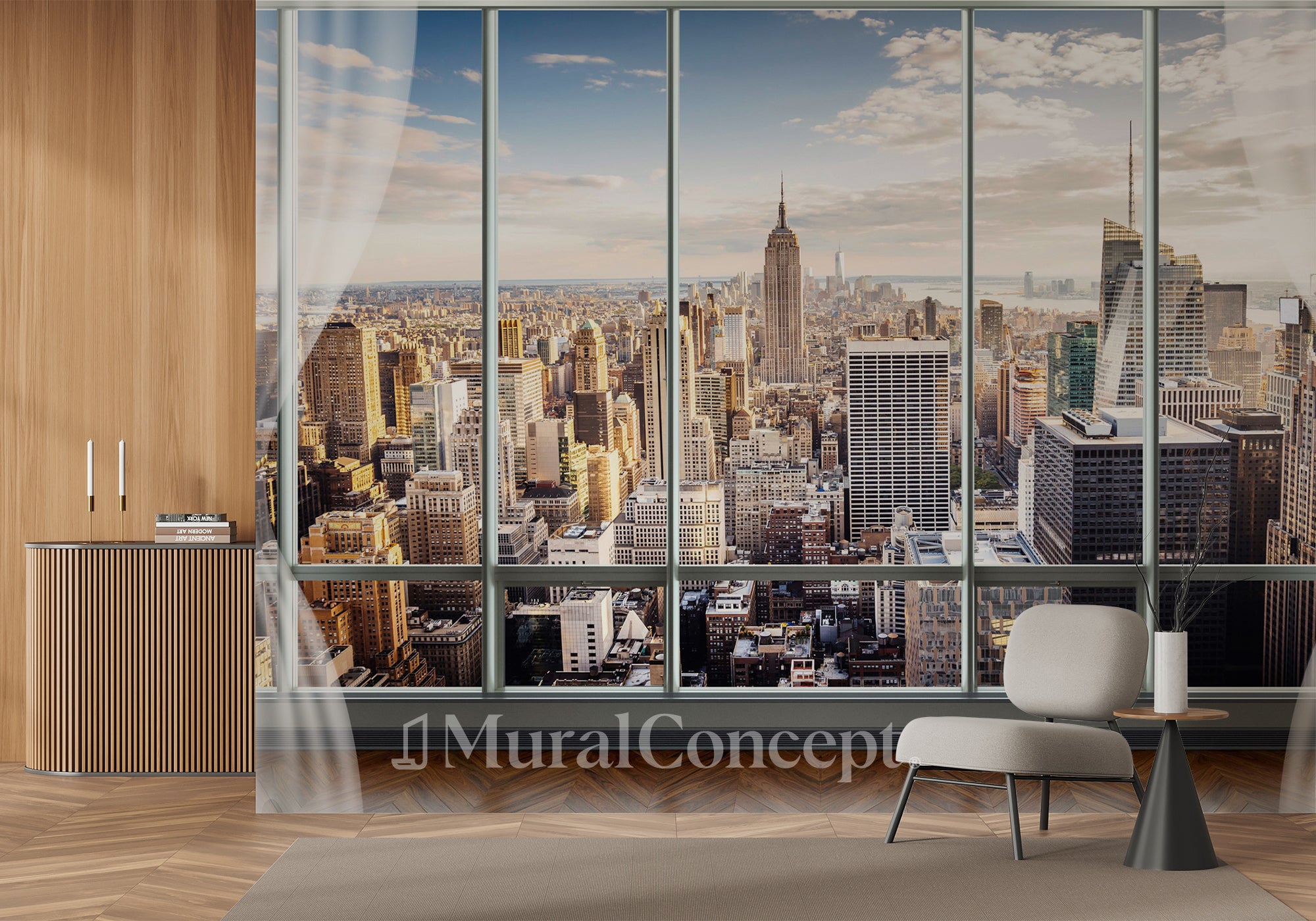 Papier peint From Building New York - panoramique français