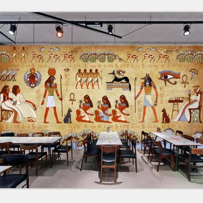 Papier peint Pharaon Egypte - papier peint sur mesure francais - muralconcept