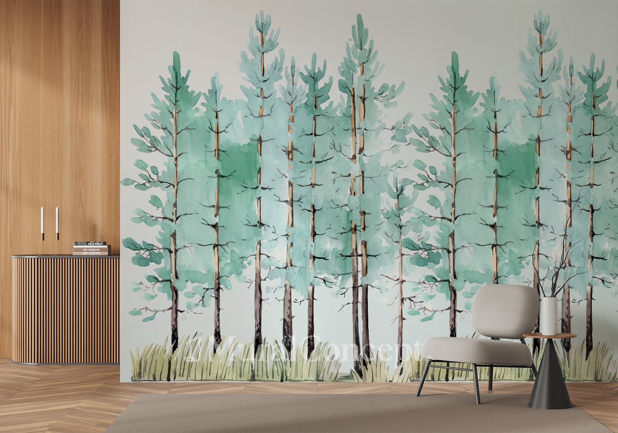 Papier peint Scandinave - panoramique français