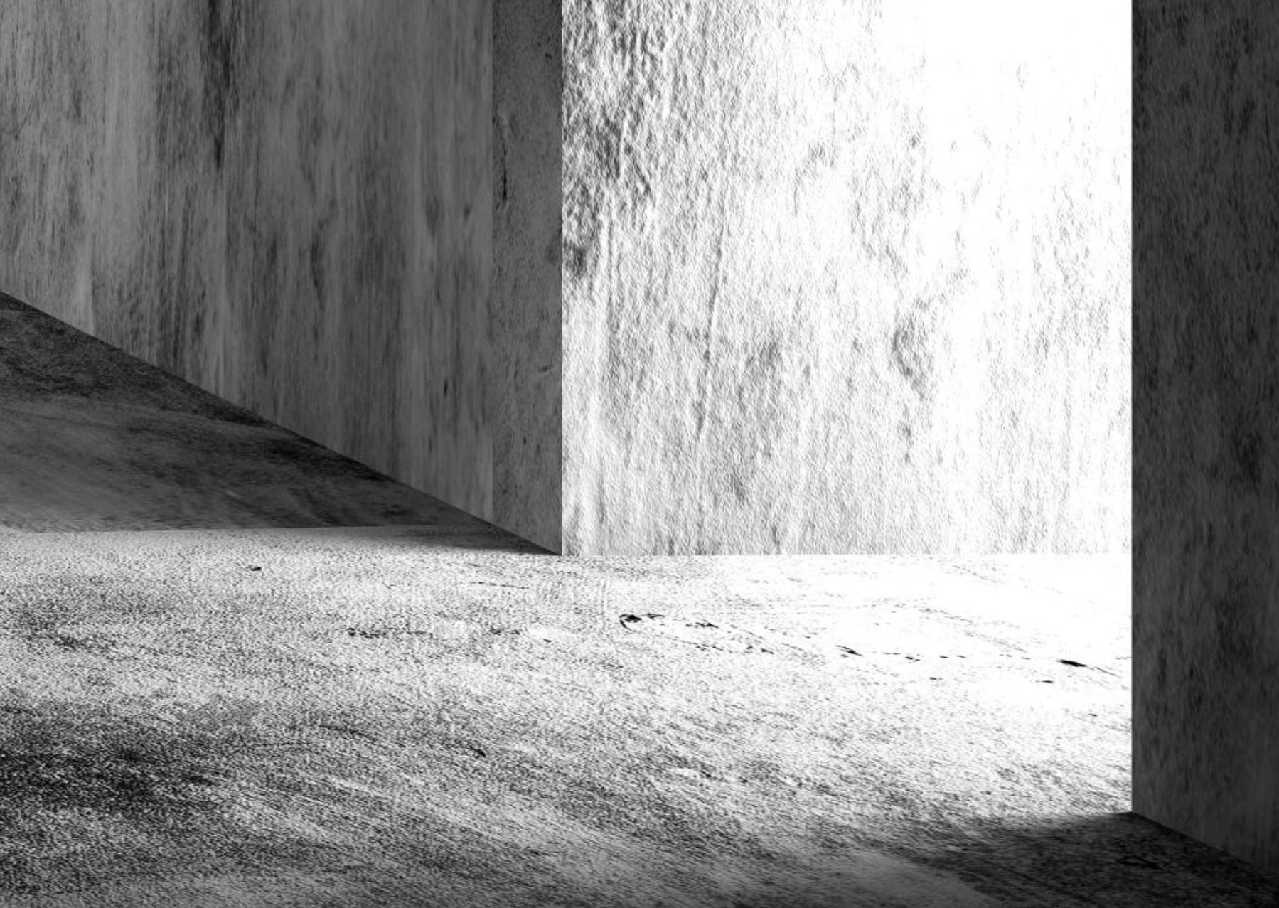 Papier peint trompe l'oeil 3D industriel - papier peint sur mesure francais - muralconcept