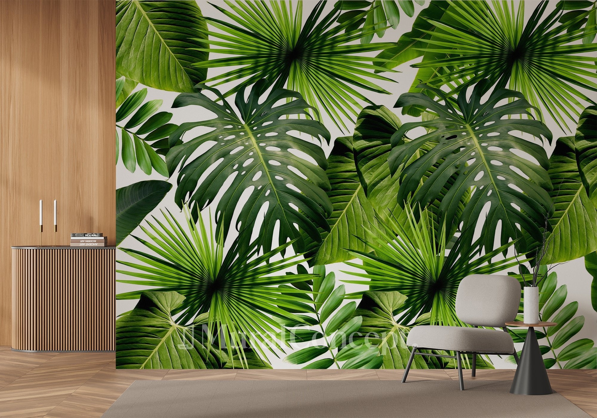 Papier peint Verdure - panoramique français