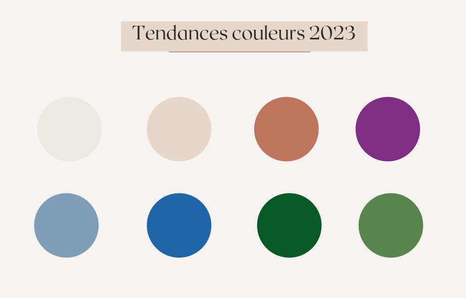 Tendance 2023 : Les couleurs incontournables pour votre déco !
