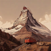 Papier peint montagne - tendance et panoramique