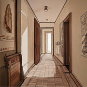 Papier peint panoramique entrée & couloir