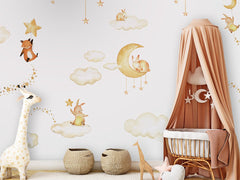 Papier peint panoramique chambre bébé