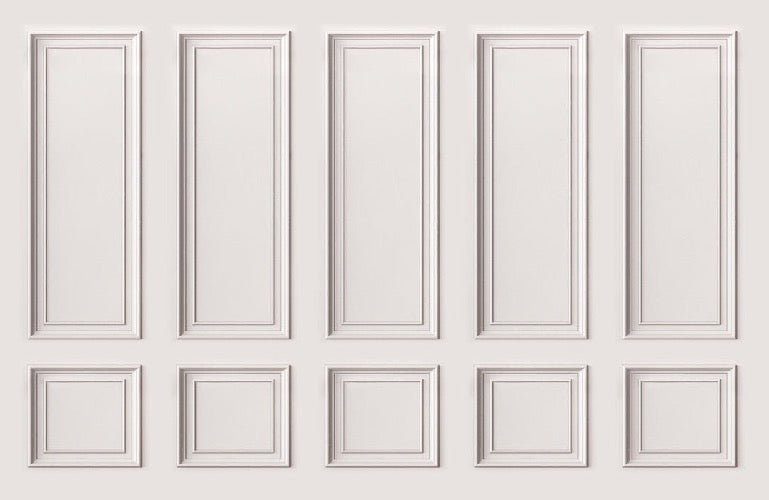 Papier peint panoramique moulure Haussmanienne, XXL, tendance