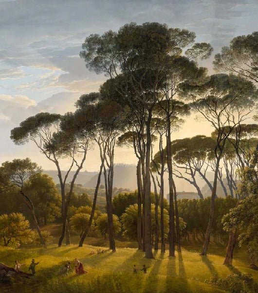 Papier peint hall paysage historique Italie
