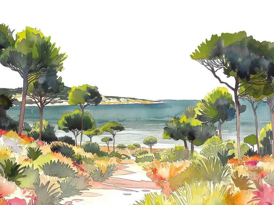 Papier peint panoramique air estival