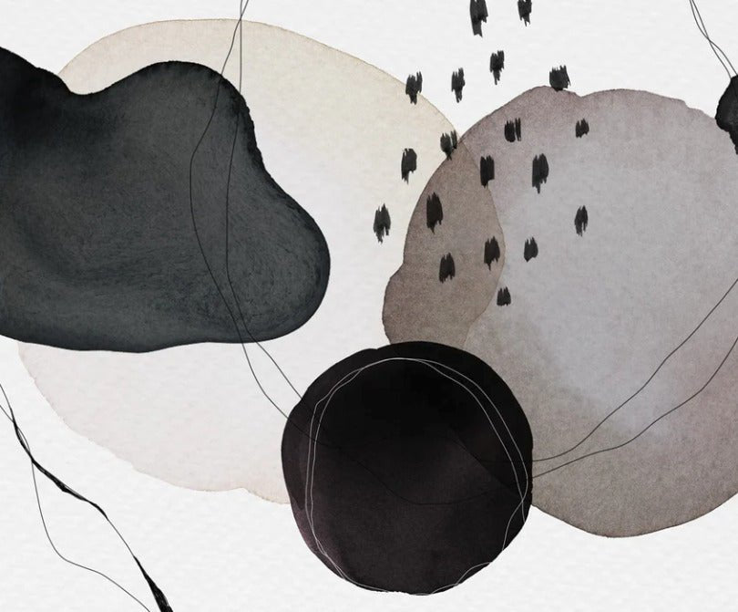 Papier peint moderne aquarelle