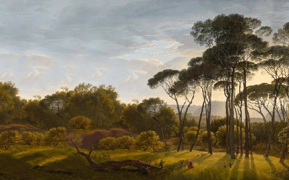 Papier peint paysage historique italien