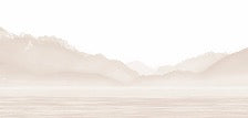 Papier peint Annecy et son lac paisible beige