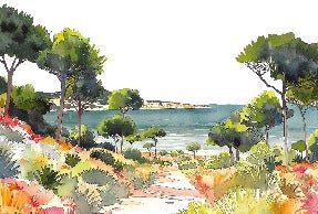 Papier peint panoramique air estival, XXL, tendance