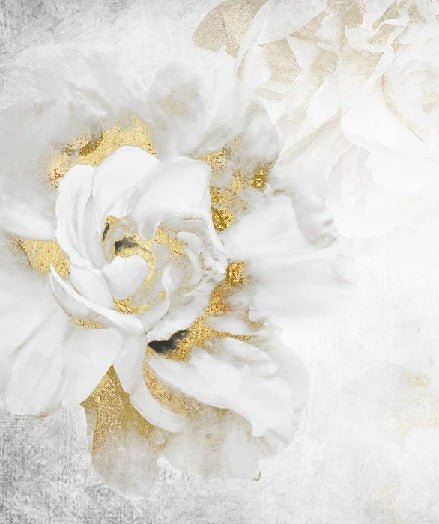 Papier peint toilette Fleur Or