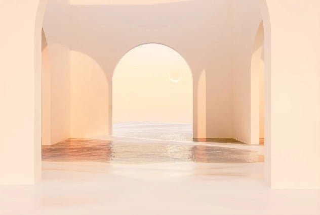 Papier peint panoramique design sunset arch