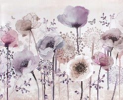 Papier peint Fleur Parme