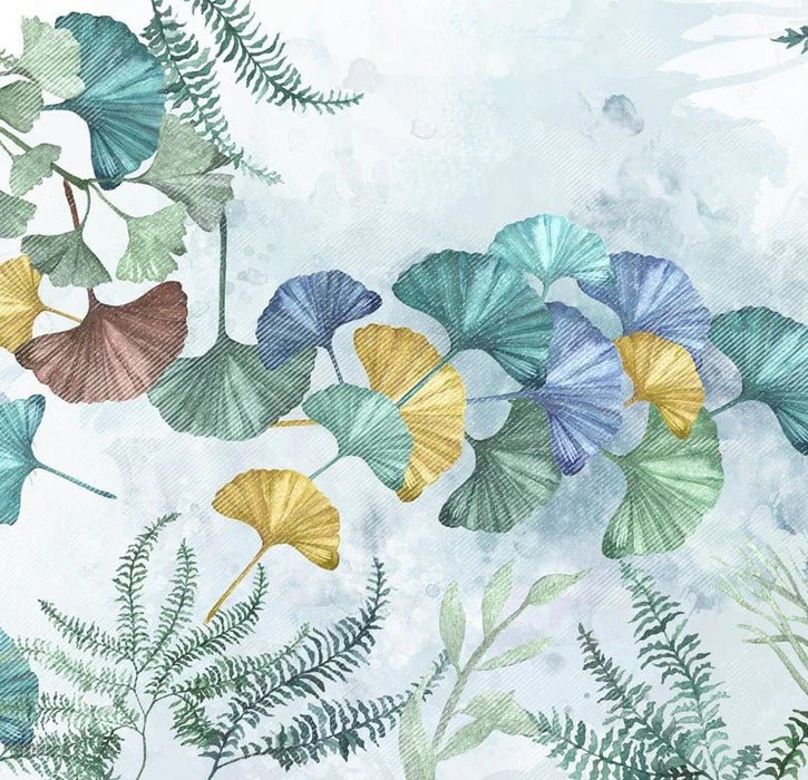 Papier peint panoramique ginkgo biloba japon, XXL, tendance