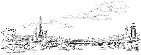Papier peint pont Alexandre Paris