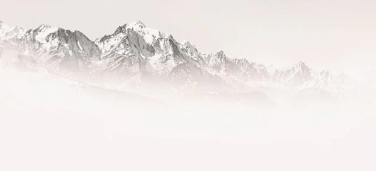 Papier peint matin brumeux Mont Blanc, XXL, tendance