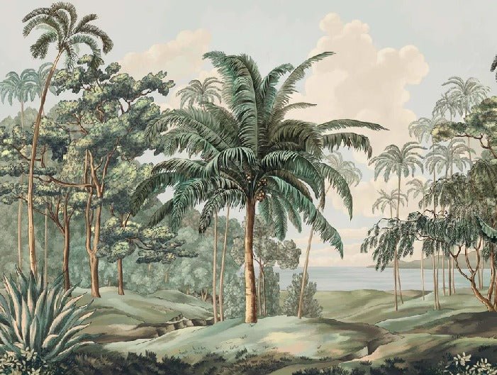 Papier peint paysage Célèbes