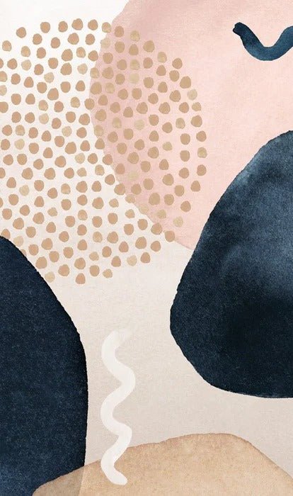 Papier peint panoramique blush