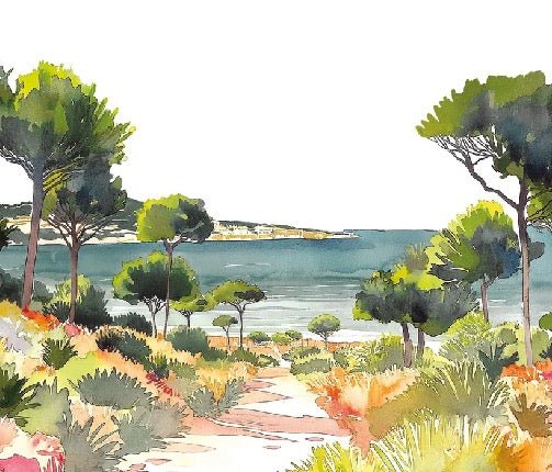 Papier peint panoramique air estival, XXL, tendance