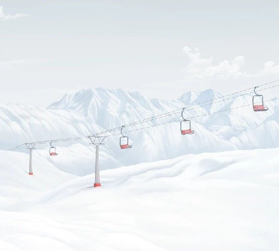 Papier peint massif des grandes Rousses