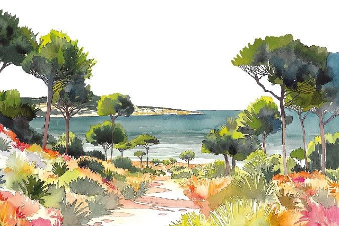 Papier peint panoramique air estival, XXL, tendance