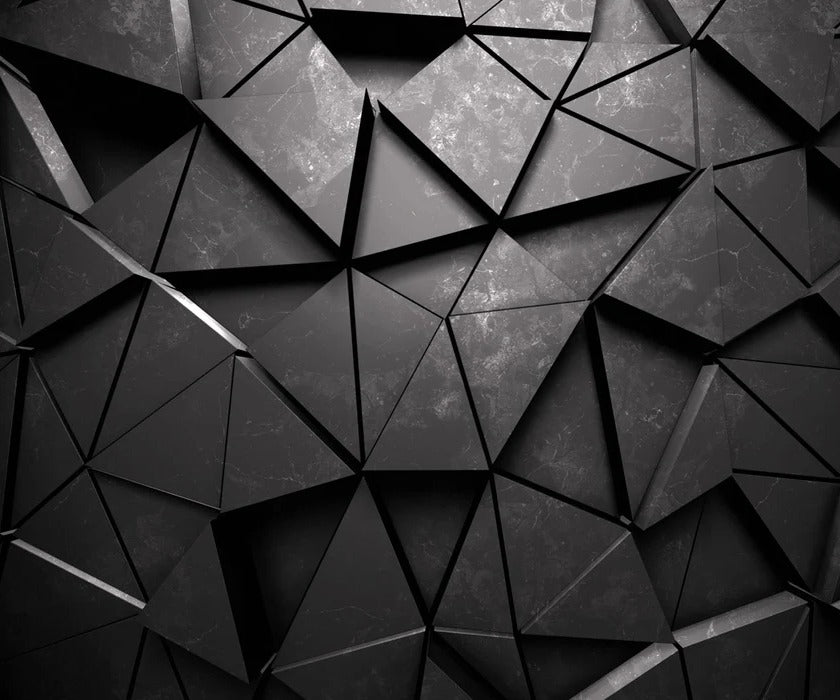 Papier peint 3D Black Perspective, XXL, tendance