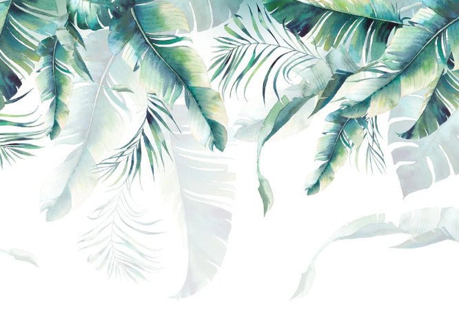 Papier peint salle de bain Jungle & Scandinave style, XXL, tendance