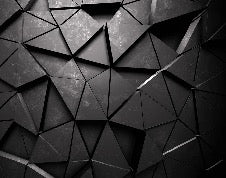 Papier peint 3D Black Perspective, XXL, tendance