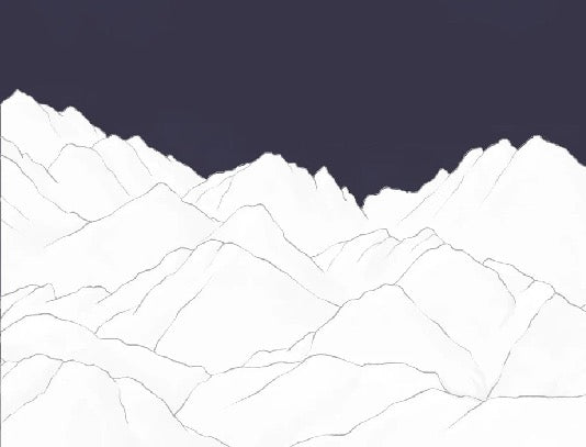 Papier peint panoramique massif des Écrins