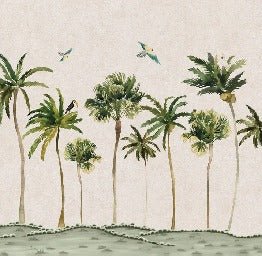 Papier peint rêve de palmier, XXL, tendance