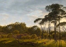 Papier peint paysage historique italien