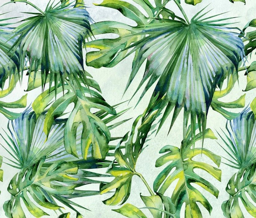 Papier peint Feuillages Verts, XXL, tendance