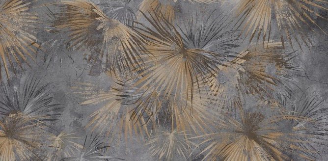 Papier peint panoramique palm vintage, XXL, tendance