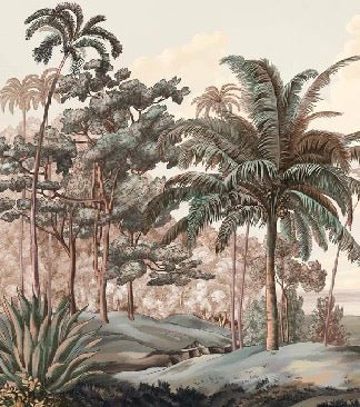 Papier peint paysage Célèbes terra, XXL, tendance