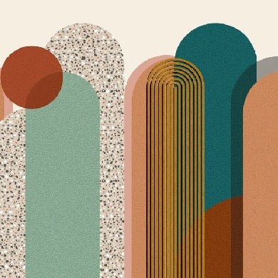 Papier peint Art pop déco graphique tendance