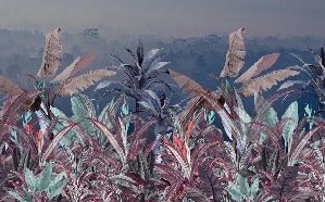 Papier peint panoramique éclat botanique, XXL, tendance