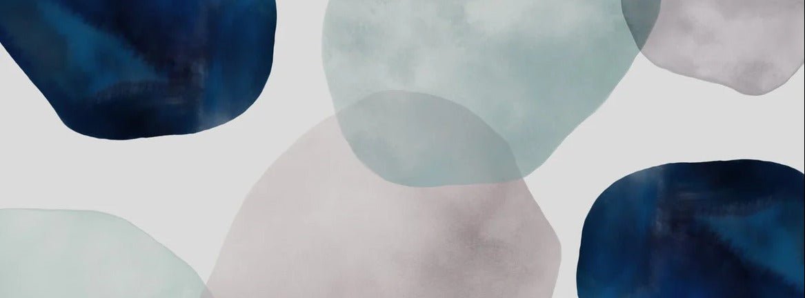 Papier peint cercle abstrait watercolor, XXL, tendance