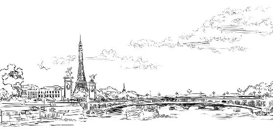 Papier peint pont Alexandre Paris