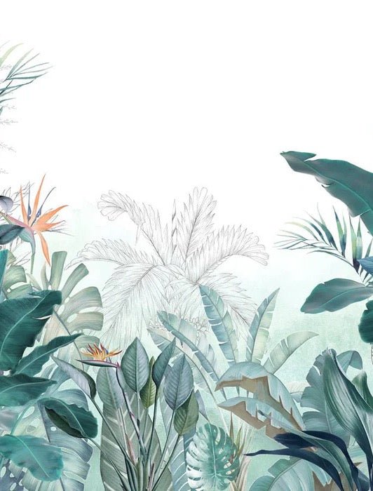 Papier peint panoramique tropical quintessence, XXL, tendance