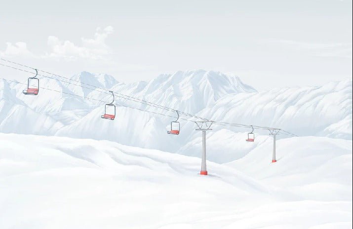Papier peint massif des grandes Rousses