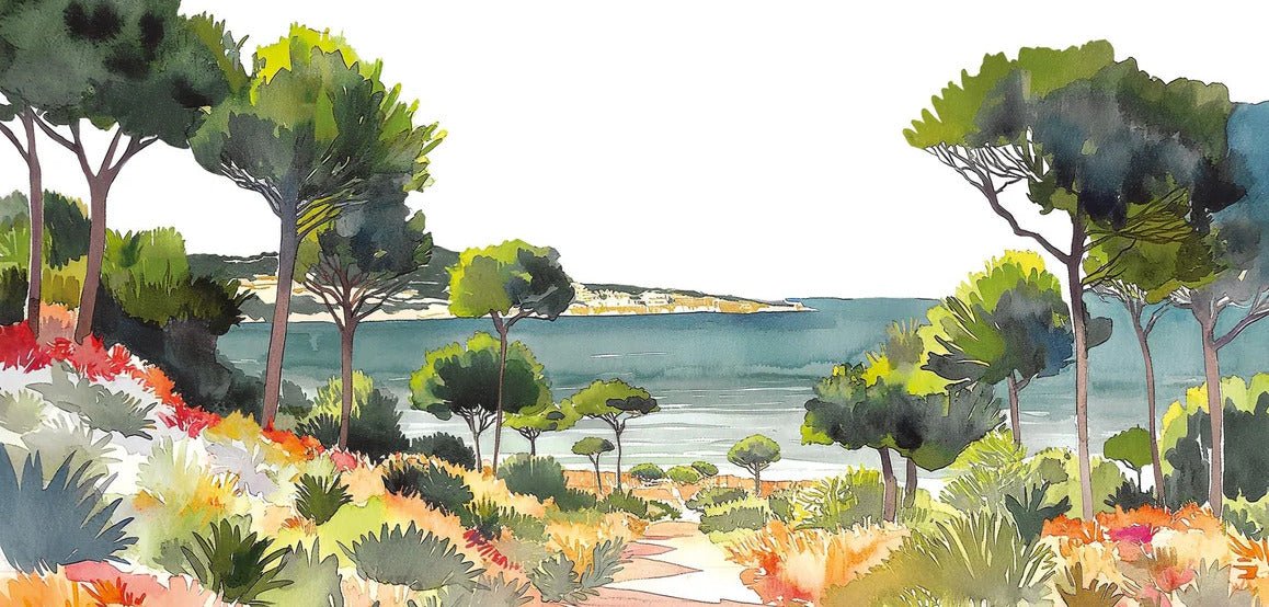 Papier peint panoramique air estival