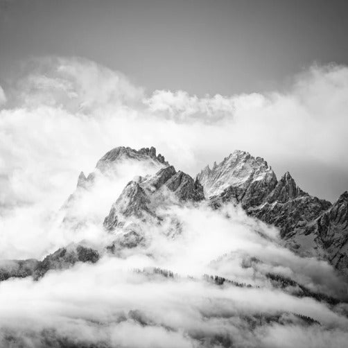 Papier peint panoramique pic Dolomites, XXL, tendance