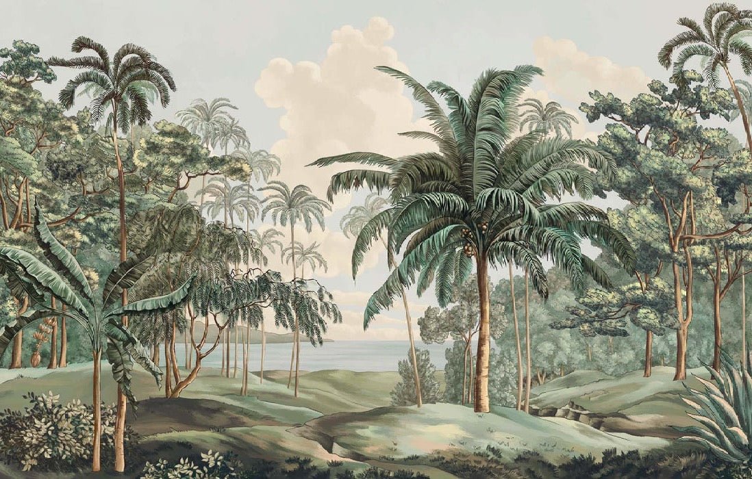 Papier peint paysage Célèbes