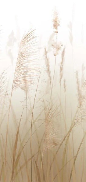 Papier peint fleur des champs de blé, XXL, tendance