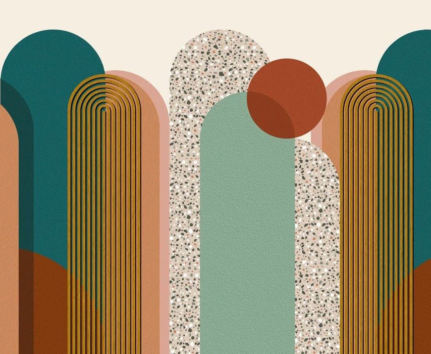 Papier peint Art pop déco graphique tendance
