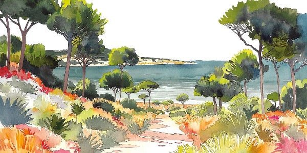 Papier peint panoramique air estival